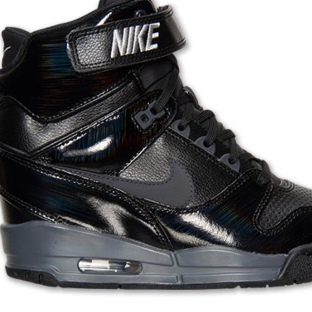 Nike Air Revolution Sky  Black Hidden Wedge